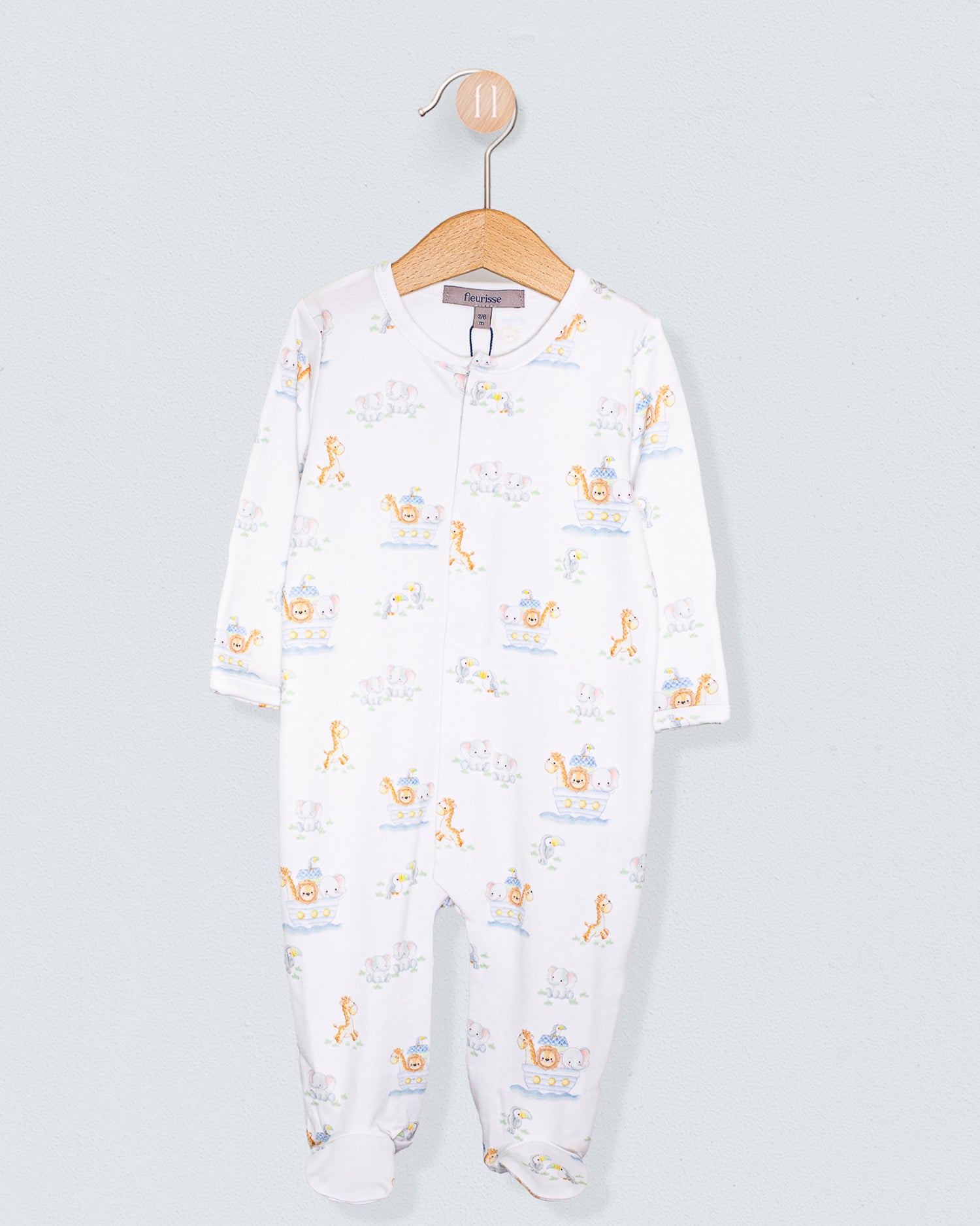 Pima Noah's Ark Stretchie